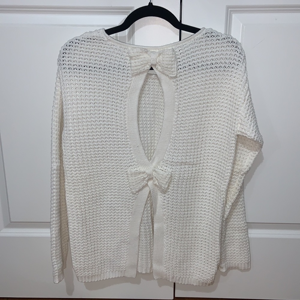 White sweater